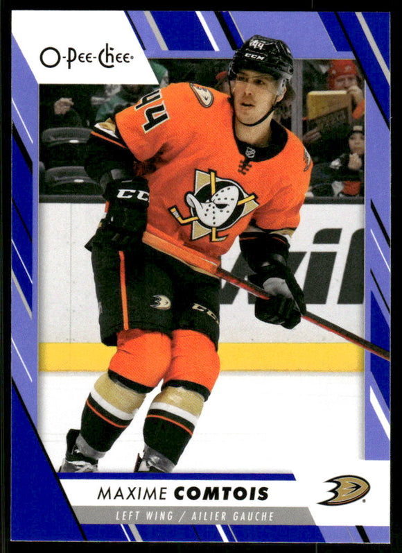 2023-24 O-Pee-Chee Blue #468 Maxime Comtois
