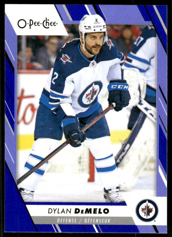 2023-24 O-Pee-Chee Blue #470 Dylan DeMelo