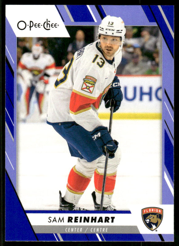 2023-24 O-Pee-Chee Blue #484 Sam Reinhart