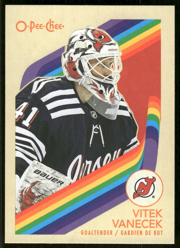 2023-24 O-Pee-Chee Retro #21 Vitek Vanecek