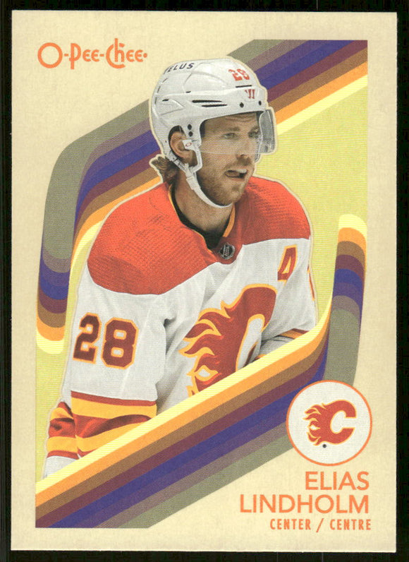 2023-24 O-Pee-Chee Retro #25 Elias Lindholm