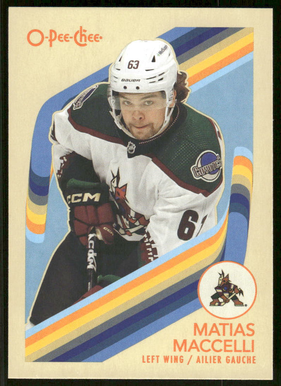 2023-24 O-Pee-Chee Retro #30 Matias Maccelli