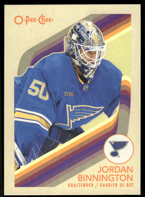 2023-24 O-Pee-Chee Retro #83 Jordan Binnington
