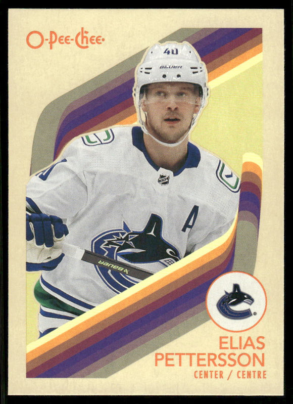 2023-24 O-Pee-Chee Retro #108 Elias Pettersson