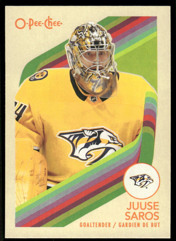 2023-24 O-Pee-Chee Retro #129 Juuse Saros