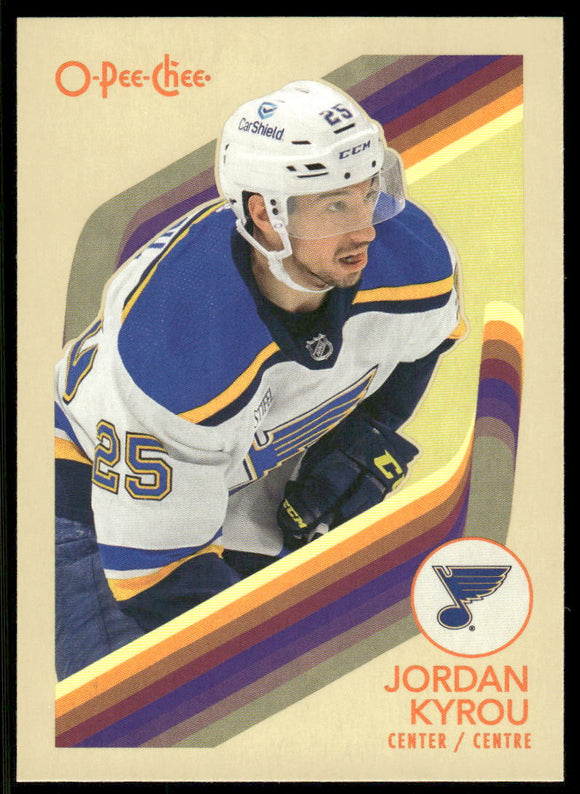 2023-24 O-Pee-Chee Retro #175 Jordan Kyrou