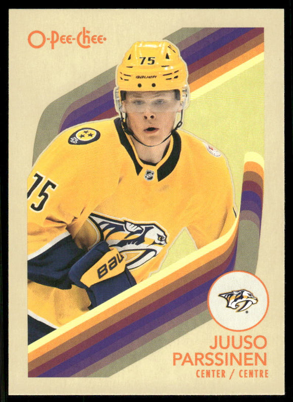 2023-24 O-Pee-Chee Retro #185 Juuso Parssinen