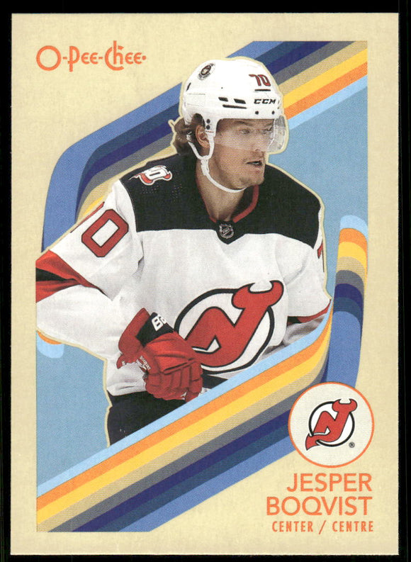 2023-24 O-Pee-Chee Retro #222 Jesper Boqvist