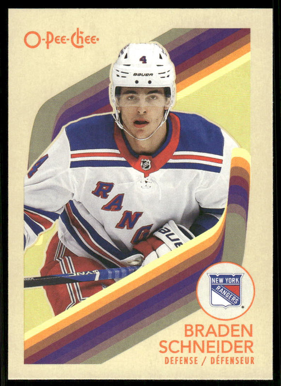 2023-24 O-Pee-Chee Retro #233 Braden Schneider