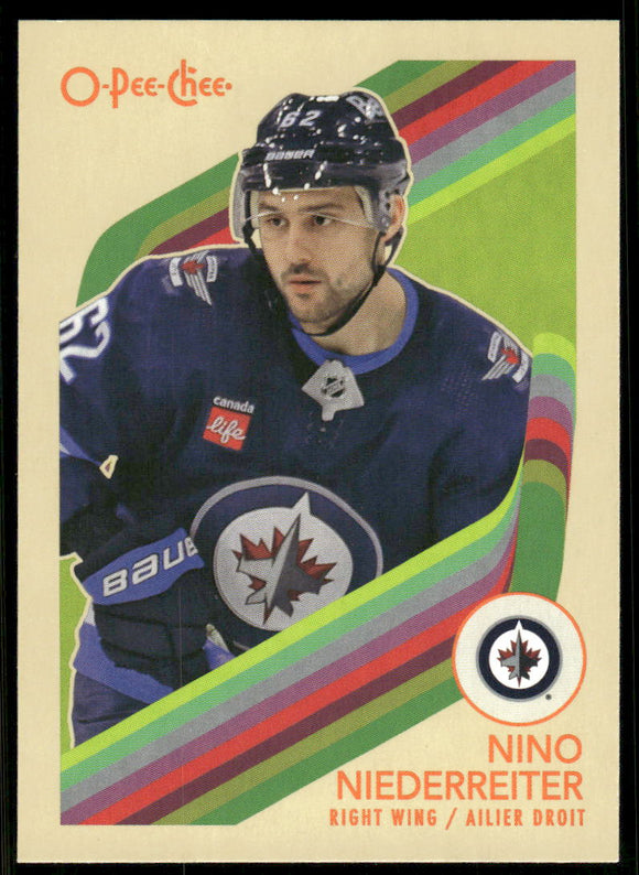 2023-24 O-Pee-Chee Retro #255 Nino Niederreiter