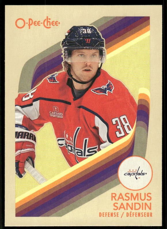 2023-24 O-Pee-Chee Retro #258 Rasmus Sandin