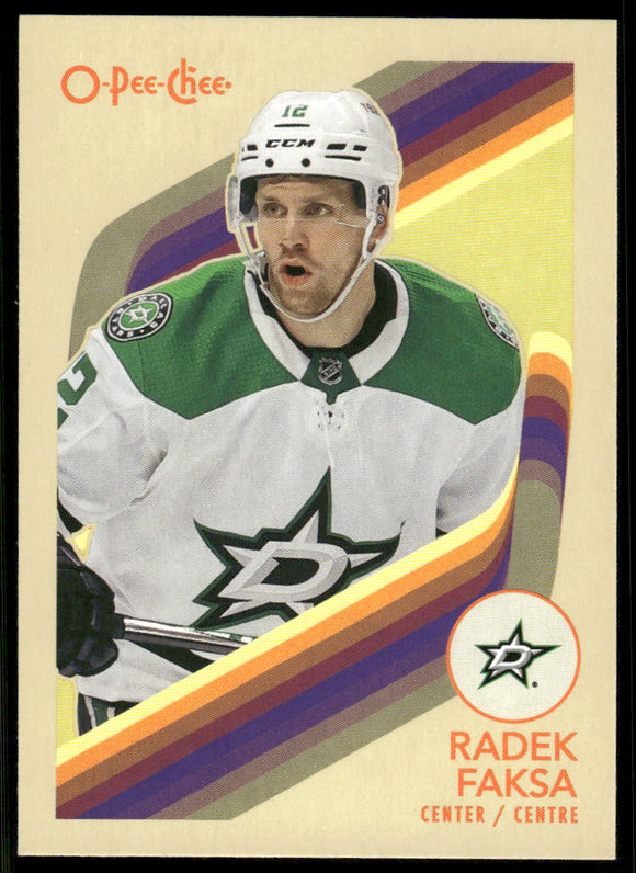 2023-24 O-Pee-Chee Retro #285 Radek Faksa