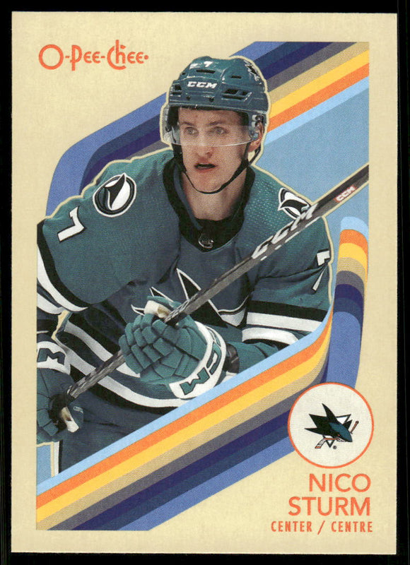2023-24 O-Pee-Chee Retro #312 Nico Sturm