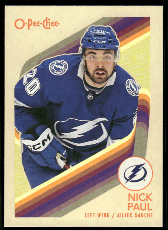 2023-24 O-Pee-Chee Retro #343 Nick Paul
