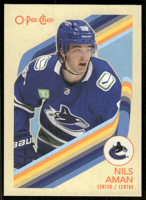 2023-24 O-Pee-Chee Retro #387 Nils Aman