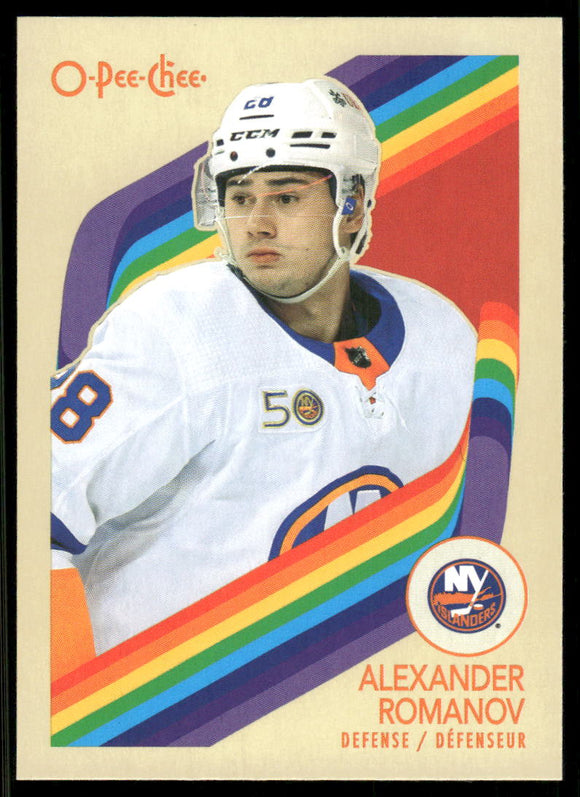 2023-24 O-Pee-Chee Retro #401 Alexander Romanov