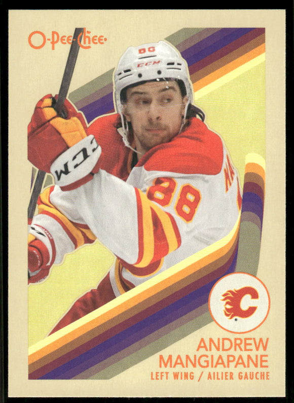 2023-24 O-Pee-Chee Retro #420 Andrew Mangiapane