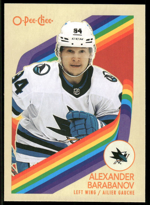 2023-24 O-Pee-Chee Retro #421 Alexander Barabanov