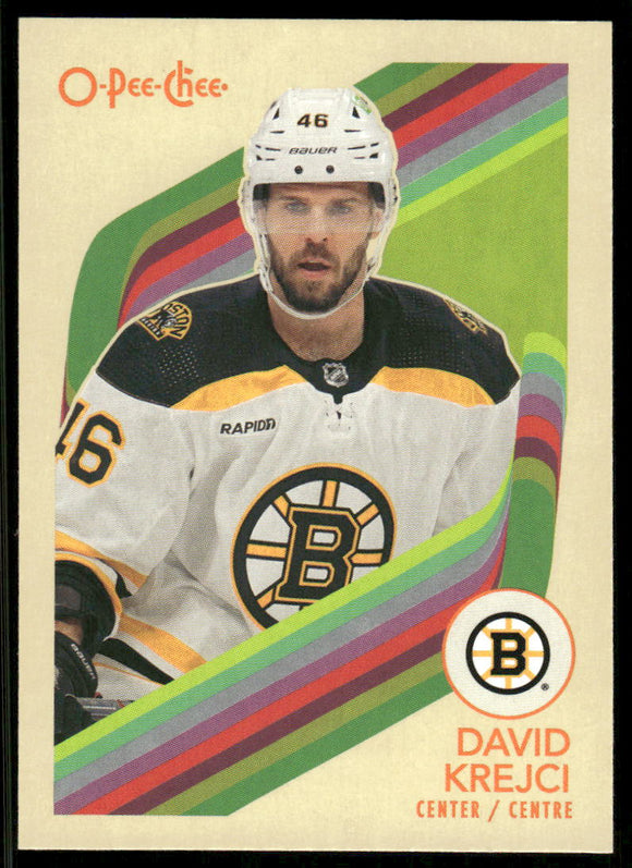 2023-24 O-Pee-Chee Retro #424 David Krejci