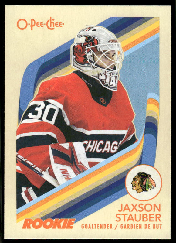 2023-24 O-Pee-Chee Retro #551 Jaxson Stauber