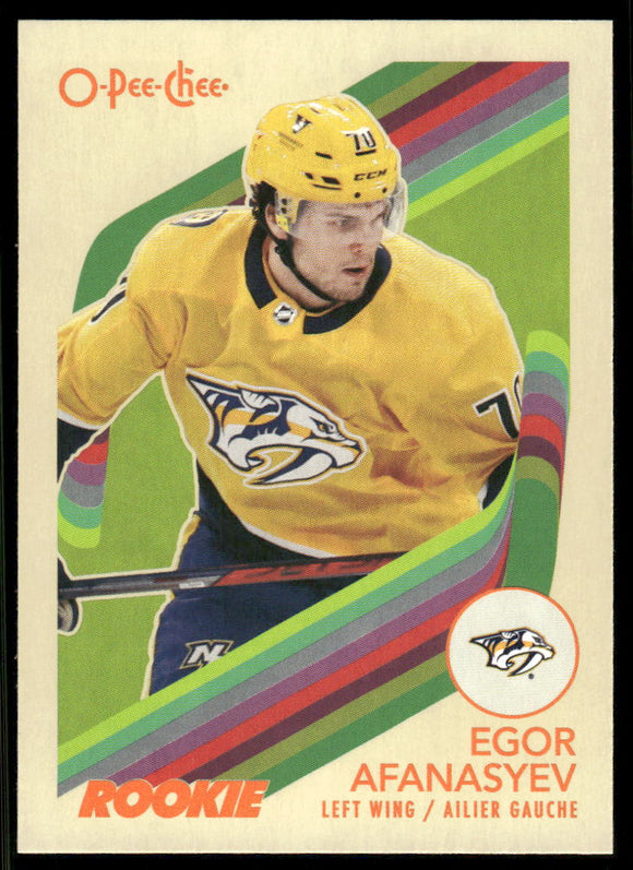 2023-24 O-Pee-Chee Retro #564 Egor Afanasyev