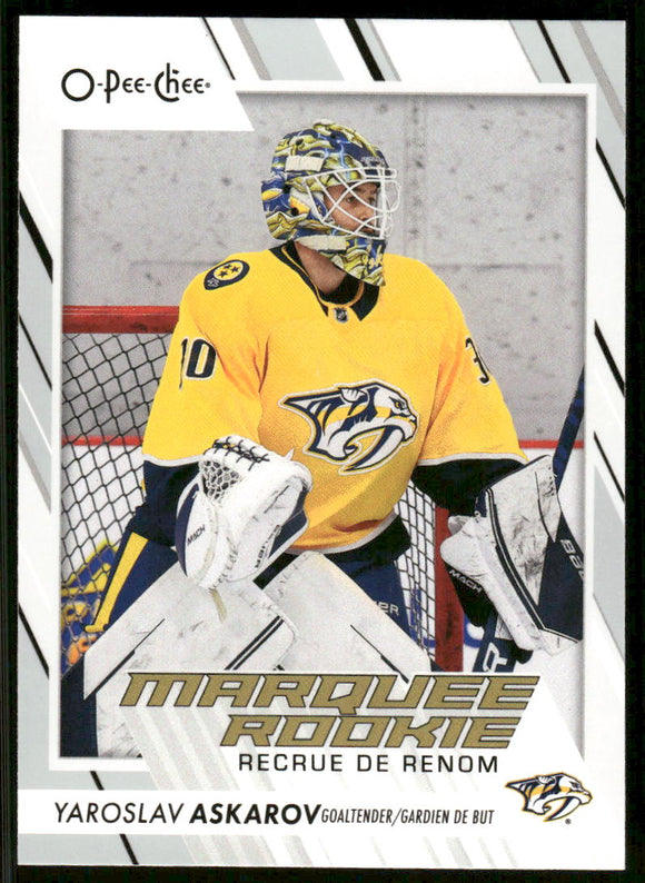 2023-24 O-Pee-Chee #541 Yaroslav Askarov RC