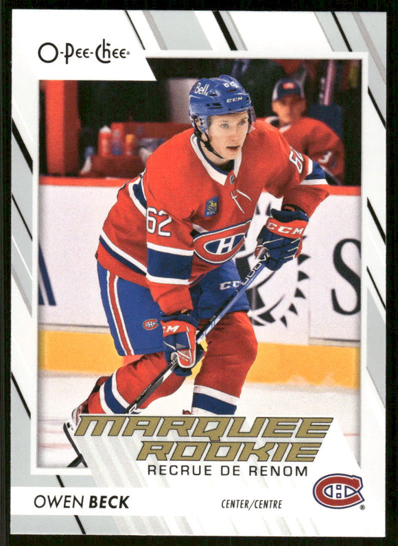 2023-24 O-Pee-Chee #548 Owen Beck RC
