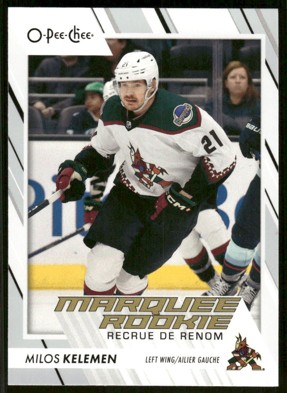 2023-24 O-Pee-Chee #549 Milos Kelemen RC