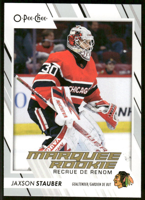 2023-24 O-Pee-Chee #551 Jaxson Stauber RC