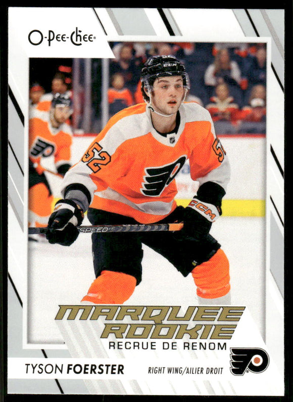 2023-24 O-Pee-Chee #567 Tyson Foerster RC
