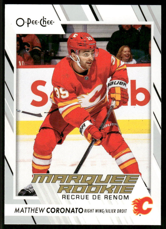 2023-24 O-Pee-Chee #575 Matthew Coronato RC