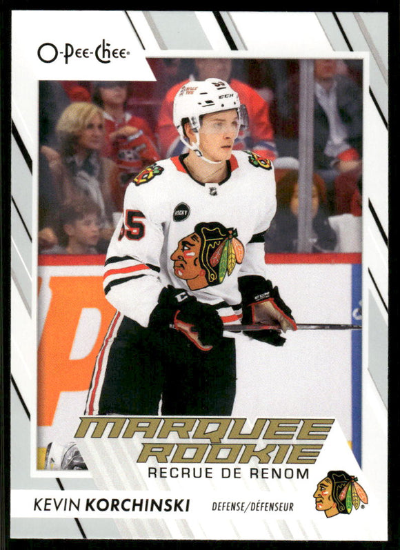 2023-24 O-Pee-Chee #587 Kevin Korchinski RC