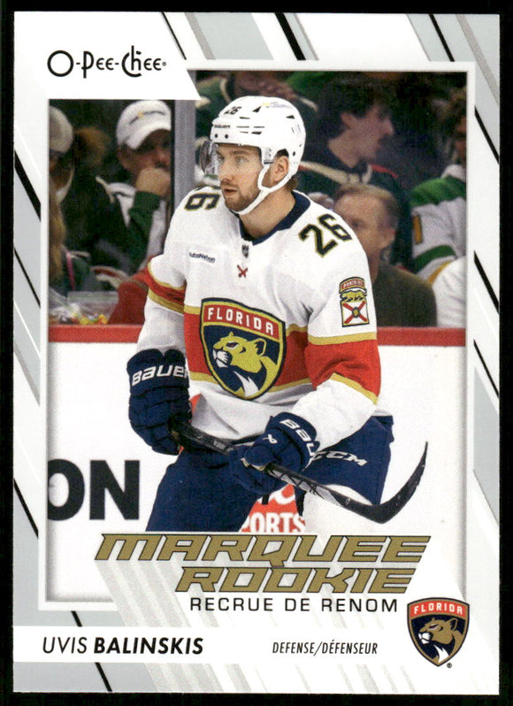 2023-24 O-Pee-Chee #595 Uvis Balinskis RC