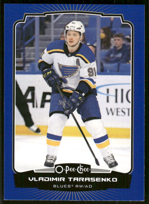 2022-23 O-Pee-Chee Blue #89 Vladimir Tarasenko