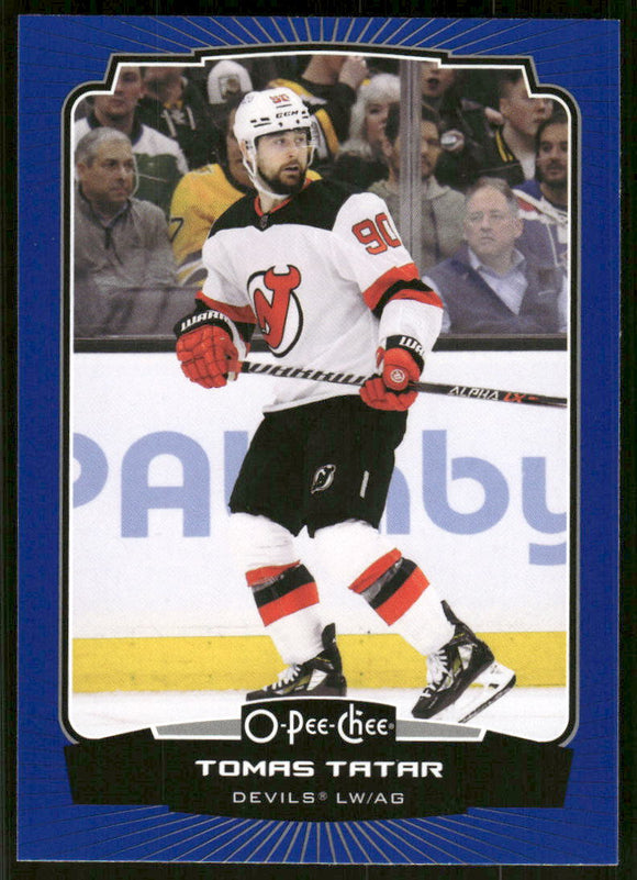 2022-23 O-Pee-Chee Blue #106 Tomas Tatar