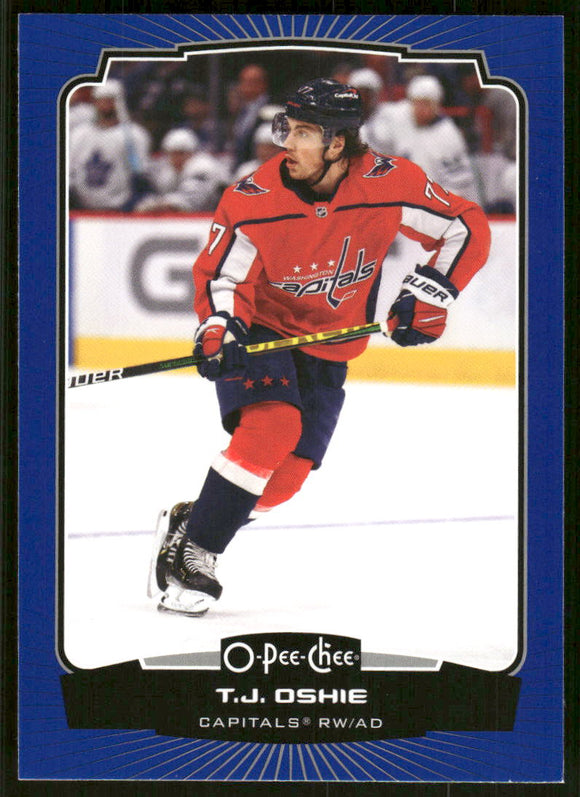 2022-23 O-Pee-Chee Blue #114 T.J. Oshie
