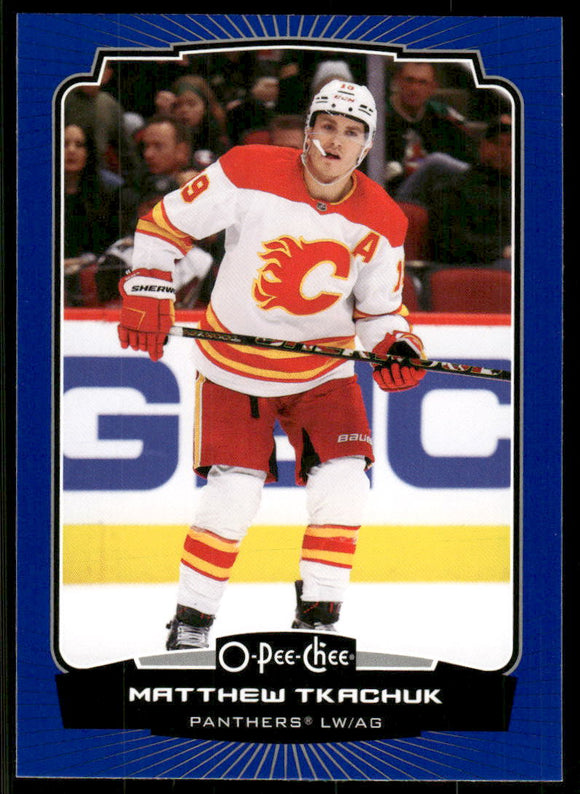2022-23 O-Pee-Chee Blue #140 Matthew Tkachuk