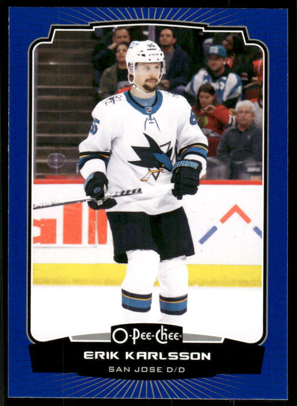 2022-23 O-Pee-Chee Blue #154 Erik Karlsson