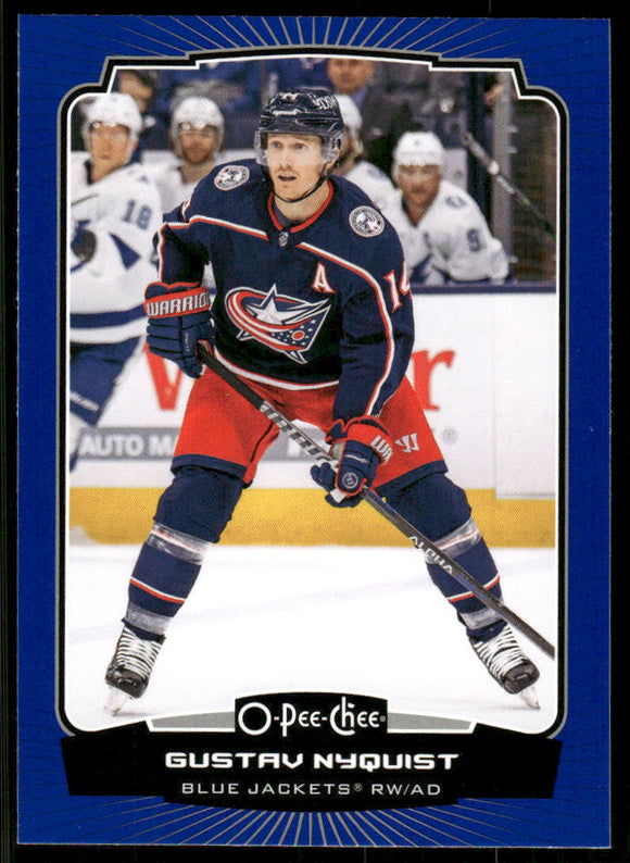 2022-23 O-Pee-Chee Blue #211 Gustav Nyquist