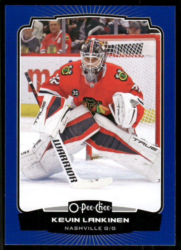 2022-23 O-Pee-Chee Blue #231 Kevin Lankinen
