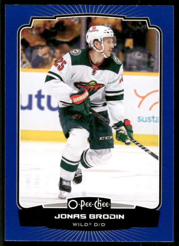 2022-23 O-Pee-Chee Blue #246 Jonas Brodin