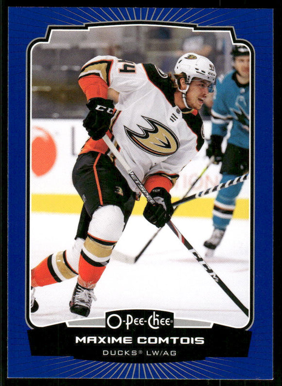 2022-23 O-Pee-Chee Blue #249 Maxime Comtois