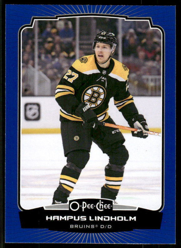 2022-23 O-Pee-Chee Blue #277 Hampus Lindholm