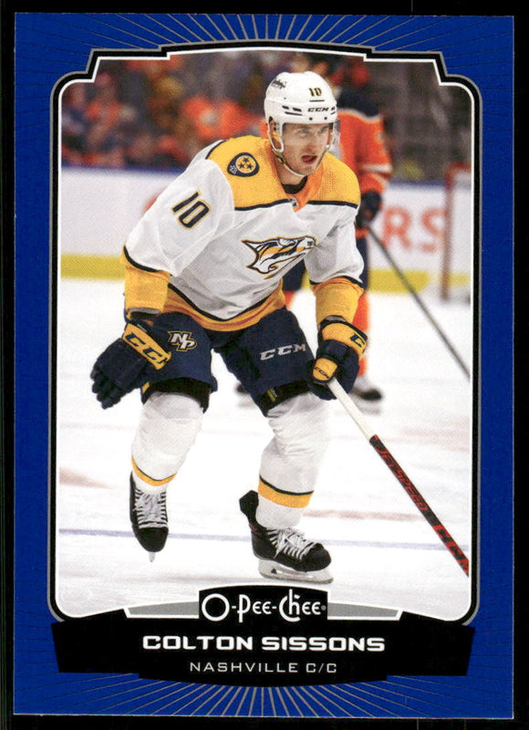 2022-23 O-Pee-Chee Blue #294 Colton Sissons