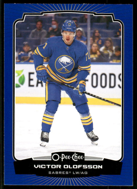 2022-23 O-Pee-Chee Blue #295 Victor Olofsson