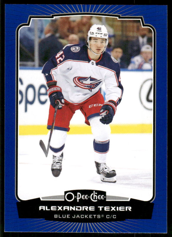 2022-23 O-Pee-Chee Blue #296 Alexandre Texier