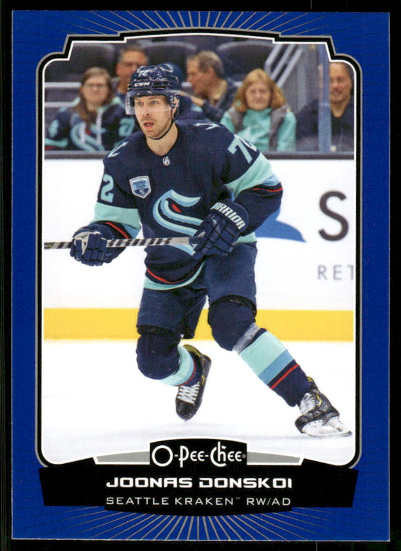 2022-23 O-Pee-Chee Blue #308 Joonas Donskoi