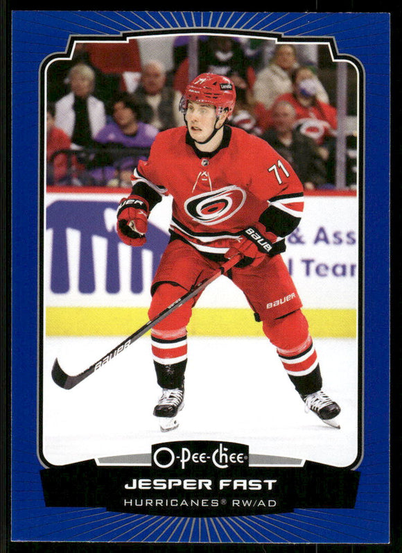 2022-23 O-Pee-Chee Blue #325 Jesper Fast