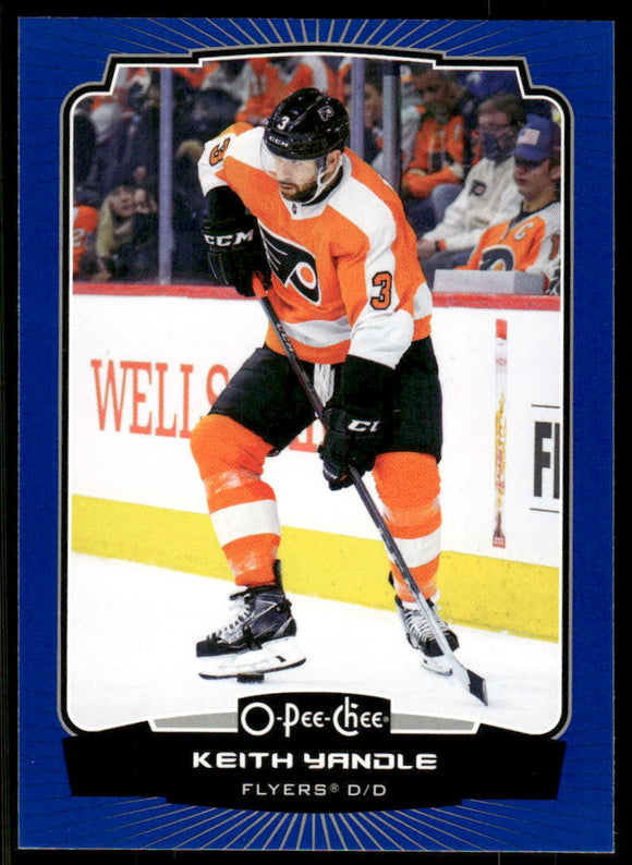 2022-23 O-Pee-Chee Blue #332 Keith Yandle