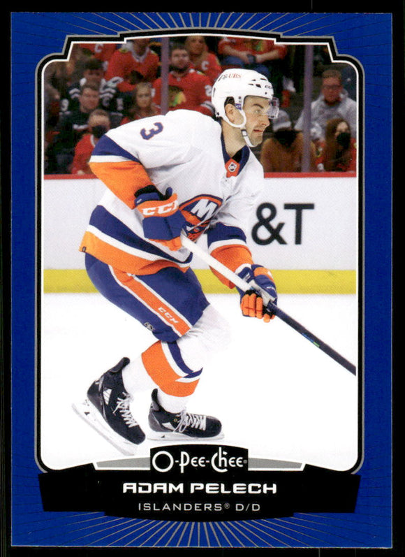2022-23 O-Pee-Chee Blue #344 Adam Pelech